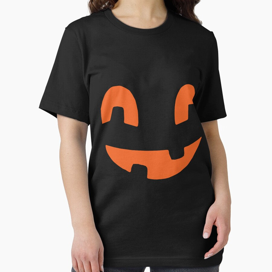 Copy of Halloween Pumpkin funny Face Silhouette by Benomi