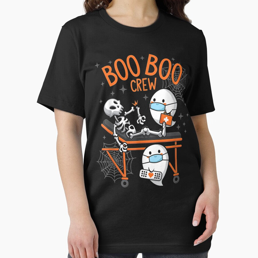 Boo Boo Crew Ghost Doctor Paramedic Emt Nurse Halloween by MartinStudio