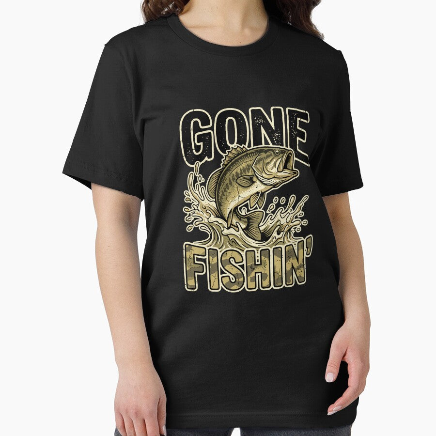 Gone Fishin' Fishing Angler Fisherman Hobby by SofiBlair