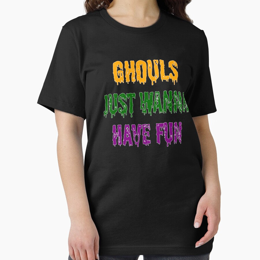 Halloweener Shirt Ghouls Just Wanna Have Fun Funny Spooky Halloween T-Shirt by PhotoGros-4U