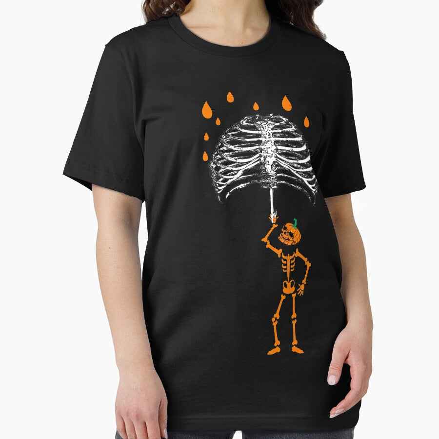 Funny Pumpkin Skeleton by DifferentDSG