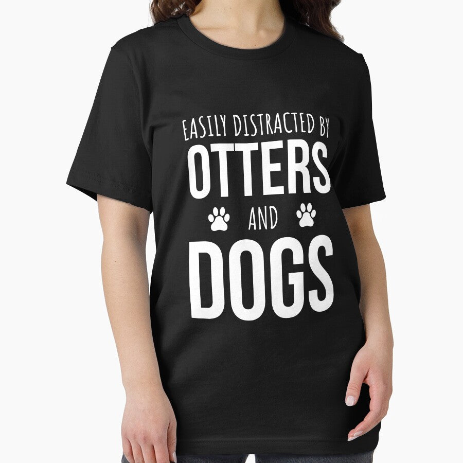 Easily Distracted By Otters And Dogs by cutesymerch