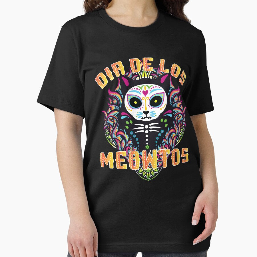 Dia de Los Meowtos Cat Kitten Mexiko by MooonTees