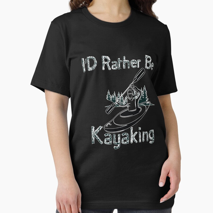 I'D Rather Be Kayaking - I love Kayaking - Funny by Hannah  Pillic