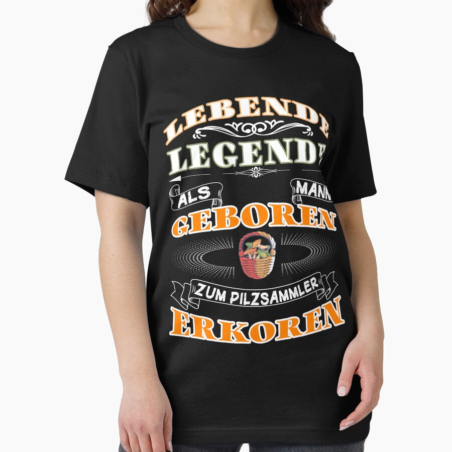 Mushroom picker legend - mushroom picking mushroom by dJ-Design