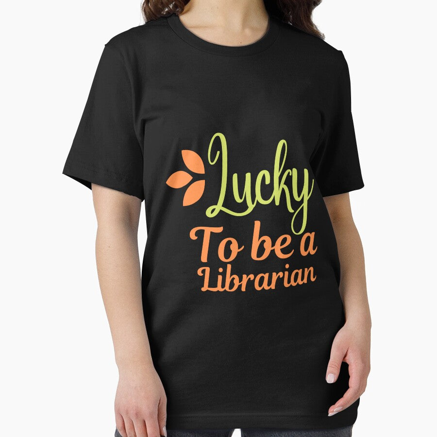 Lucky to be a librarian by AllYourDesigns
