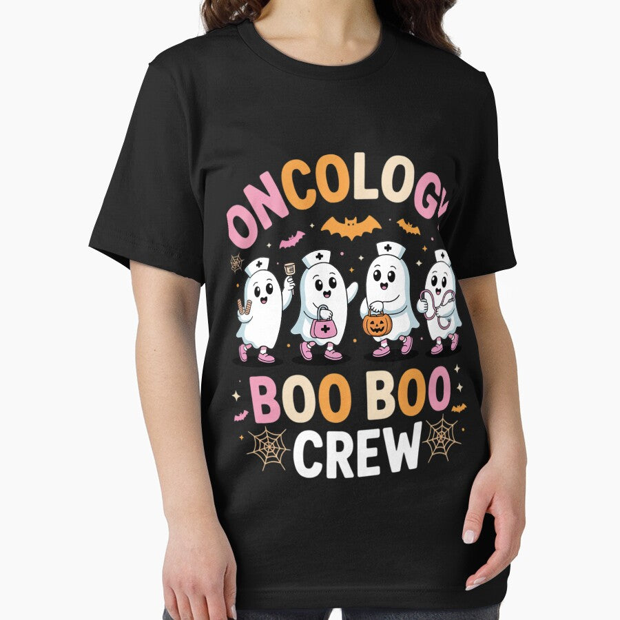 Oncology Nurse Boo Boo Crew Ghost Nurse Halloween by RopboxRone