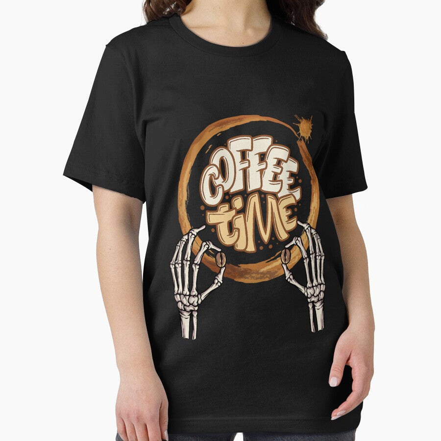 Coffee Time Skeleton by RockBeeDesigns