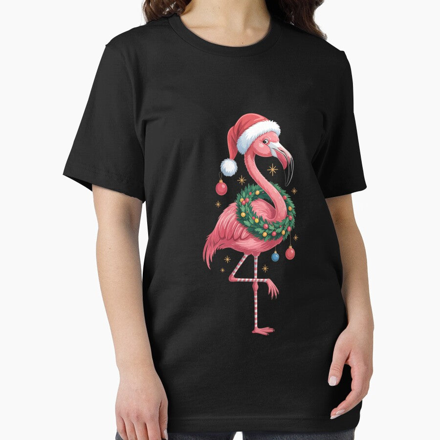 Cute and Fun Tropical Flamingo Christmas by PunkNation-Arts