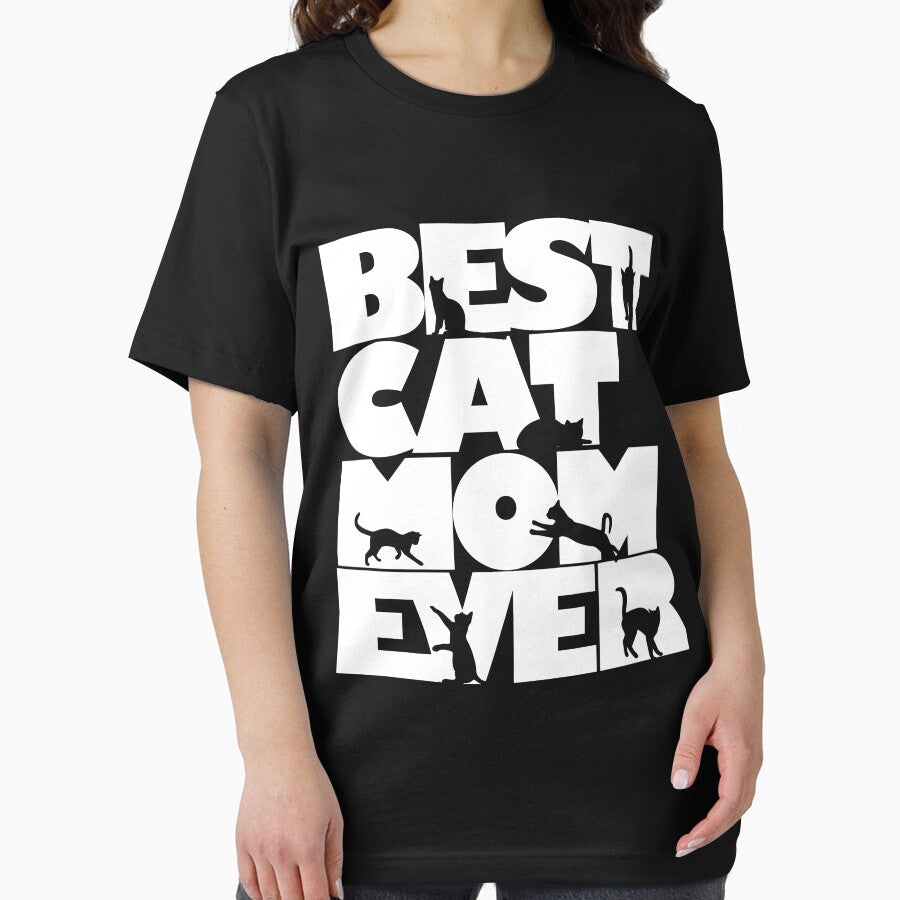 Best Cat Mom Ever Gift by Dee Lim