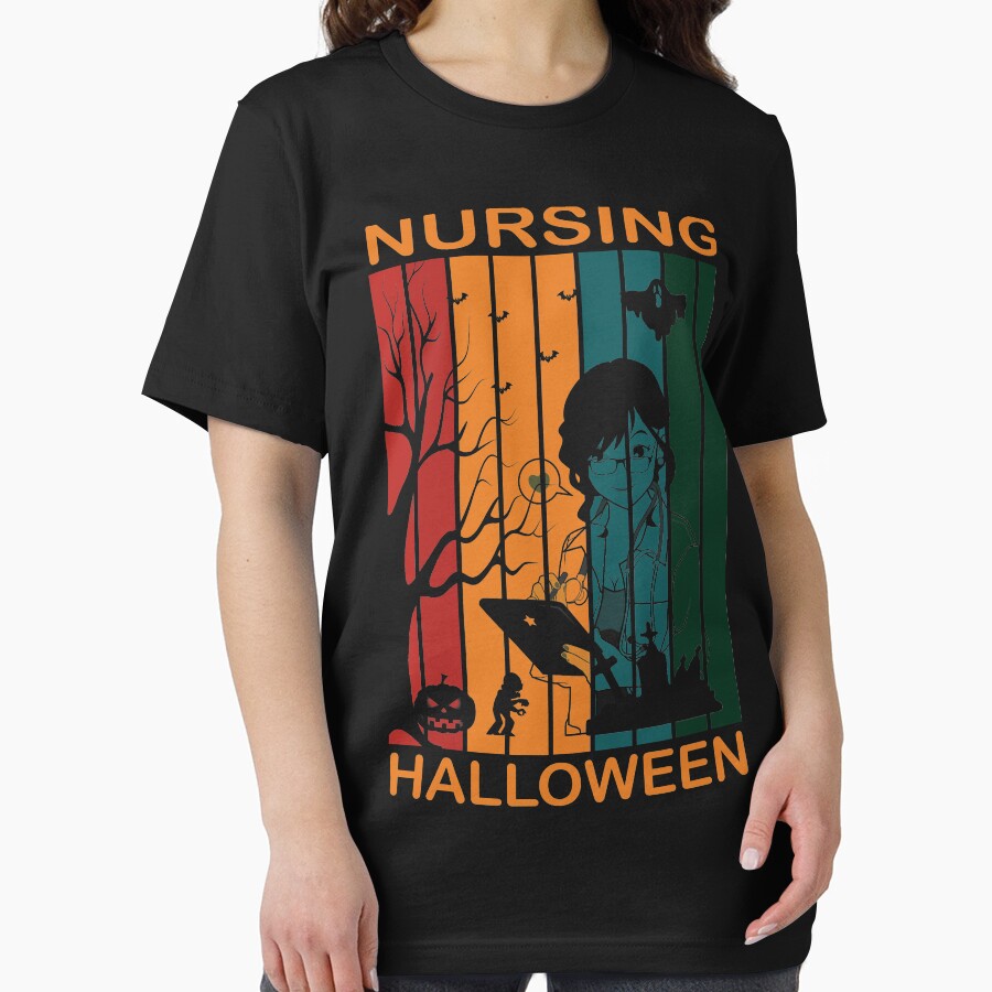 Nursing Halloween t-shirt design by Designer-Squad
