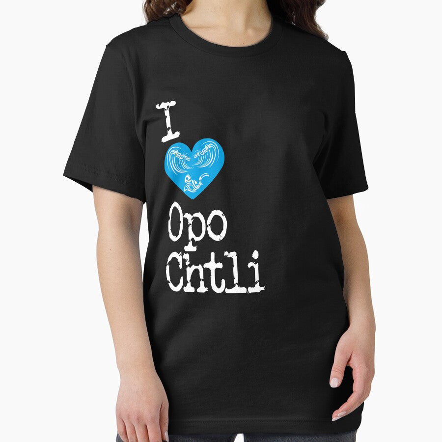 I Heart Opochtli | Love The Aztec God Of Fishing by Christopher Taylor