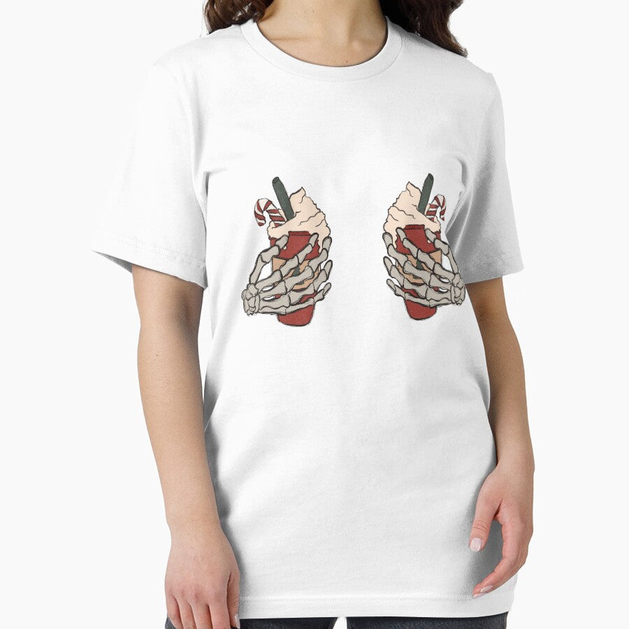 skeleton hand boob coffee christmas by hieuhieustore