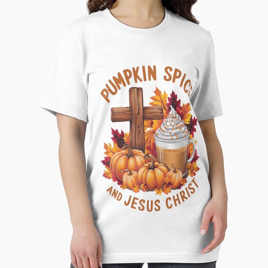 Jesus Spice Retro Christ and Vintage Pumpkin Classic Funny Christmas by JamieFmorriSS