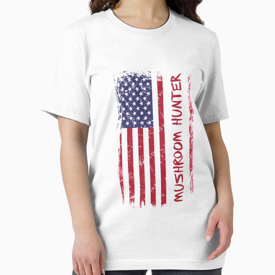American Mushroom Hunter USA Flag by hadicazvysavaca