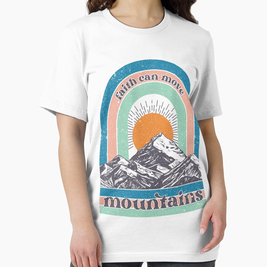 Mountains Retro Sublimation T-Shirt by StyleShirt007