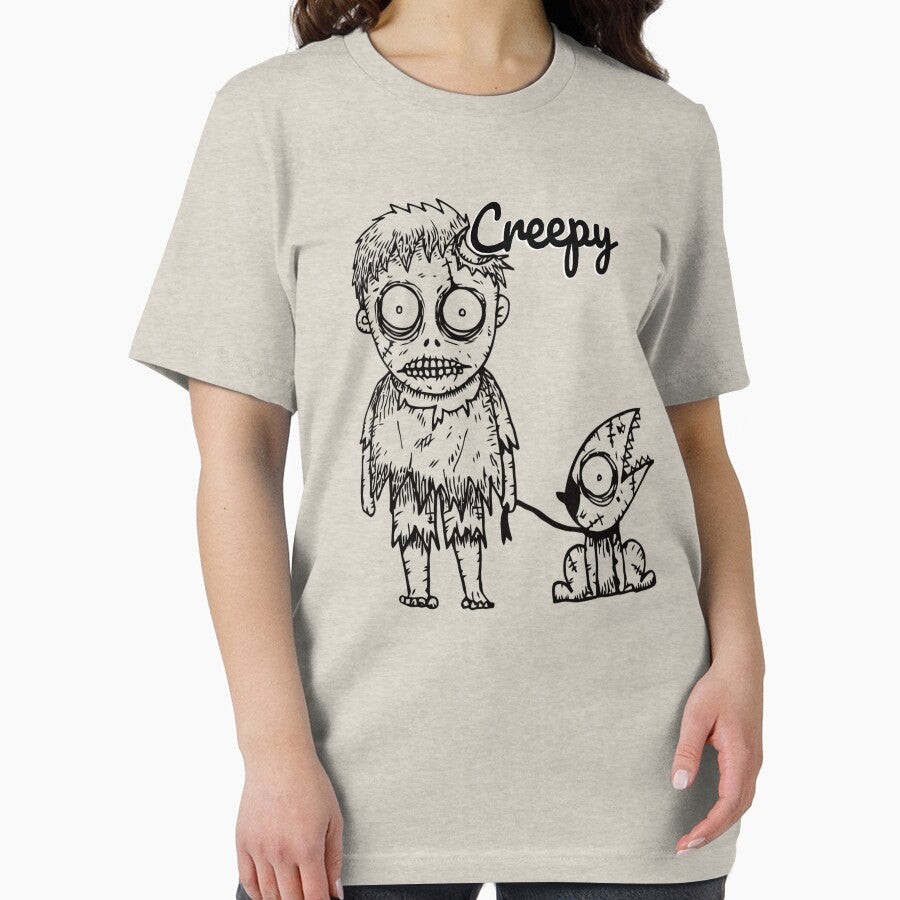Creepy Cute Zombie Character Halloween Horror Graphic by Naershop