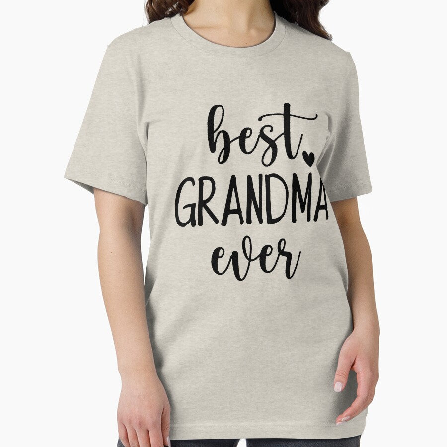 cute new grandmother gift from grandkids best grandma ever, best grandma ever, promoted to grandma, awesome grandma, blessed grandma by RedArtsDesign