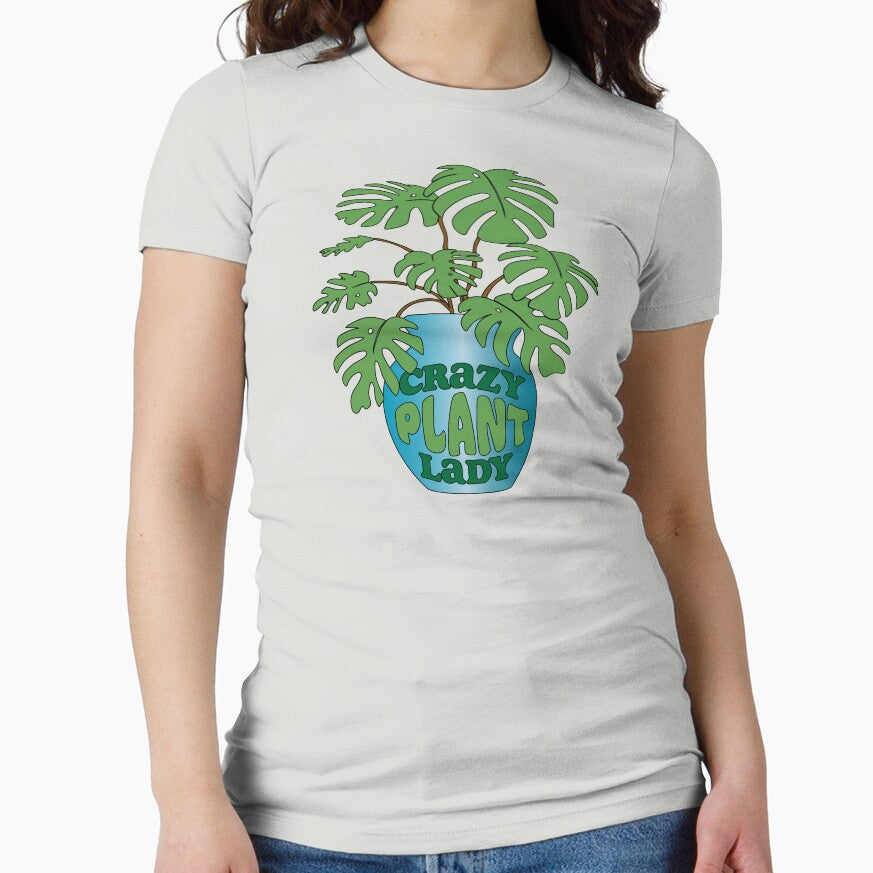 Monstera plant lady design by Ideallity