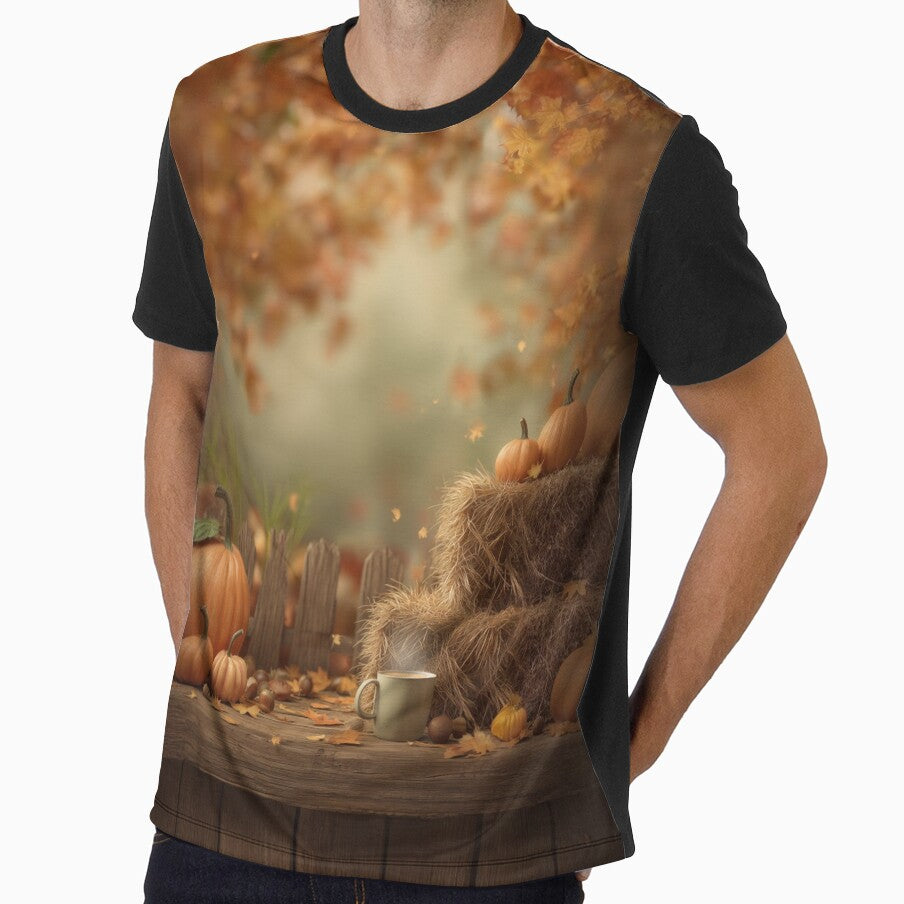 Cozy Fall Farmhouse Pumpkin Patch by The Artfiller