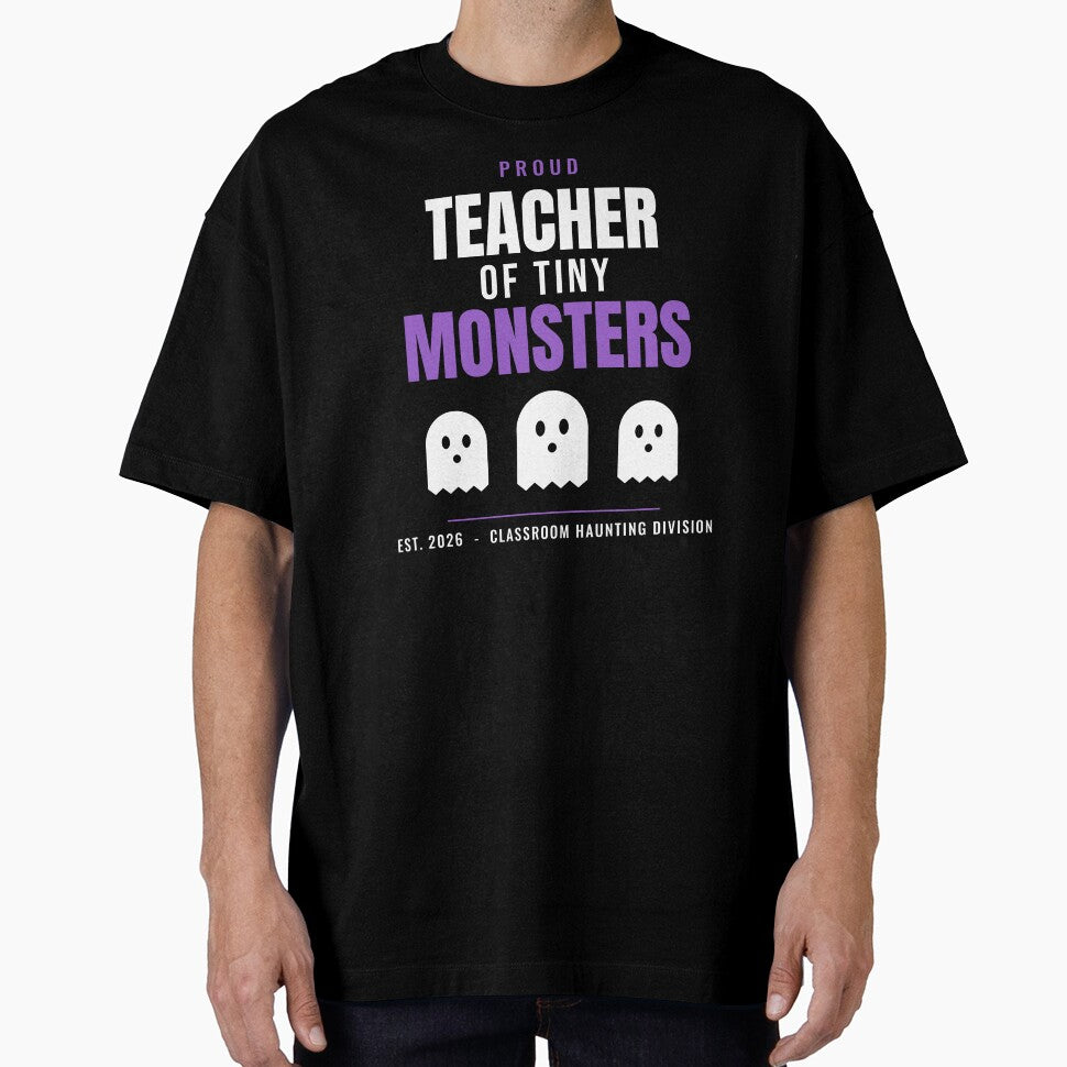 Proud Teacher of Tiny Monsters Halloween 2026 by PeaksAndPrints