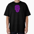 Intricate Purple and Black Sugar Skull by JeffBartels