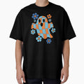 Retro Floral Checker Ghost - halloween by 0606PM