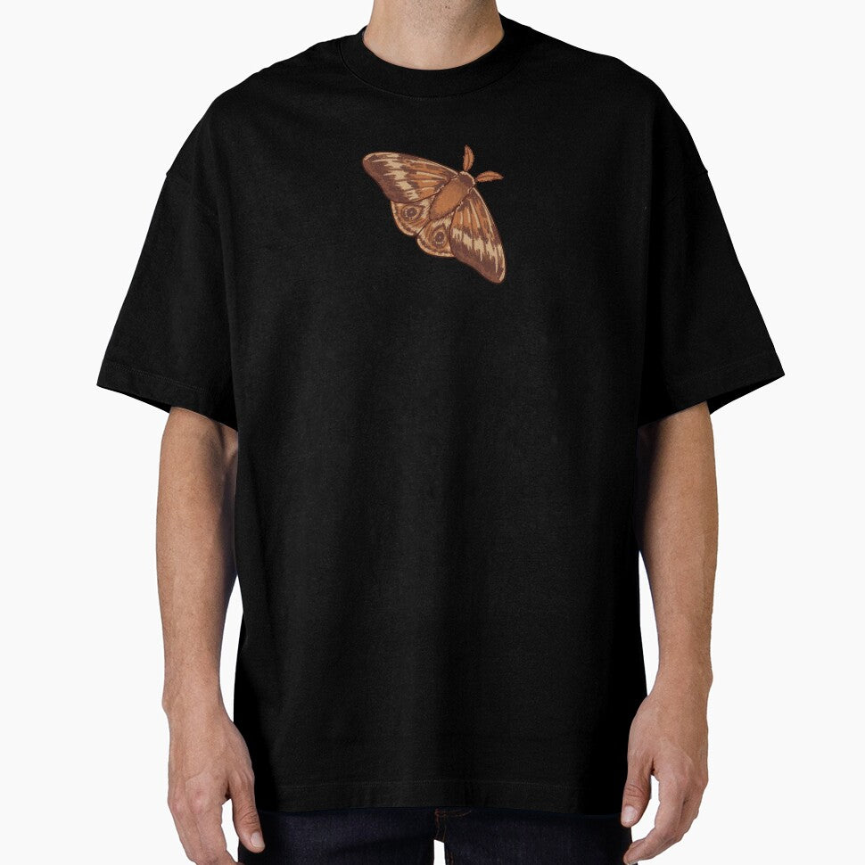 Brown Cottagecore Moth by Somewhere in the Sea