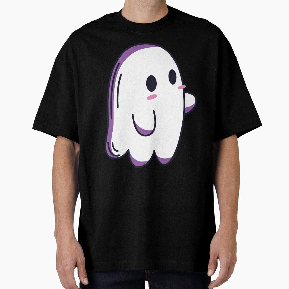 Cute, Friendly Halloween Ghost by ZodesignArt