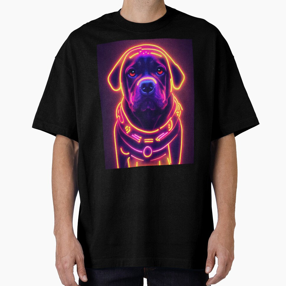 Dog Halloween Neon T-Shirt by ComicsFactory