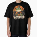 Froggy Dude and His Spooky Cats Cute Retro Fall Aesthetic Classic T-Shirt by Basma Designs | Retro, Kawaii Shirts & Stickers