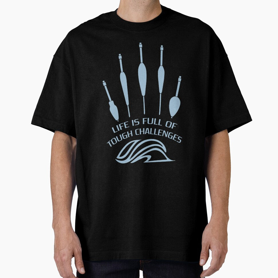 Fishing Pose Life tough Challenges Rod Fishing Gear Gift by TheAplus