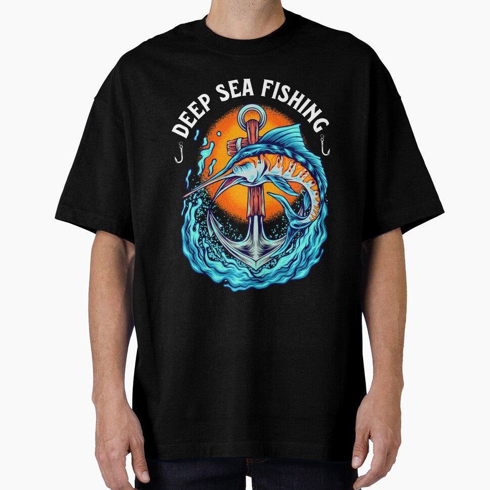 Deep Sea Fishing Marlin Fishing by Uppercase Tees