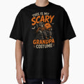 Scary Grandpa Costume Halloween Skeleton Grandpa Funny Halloween Design by mraihan