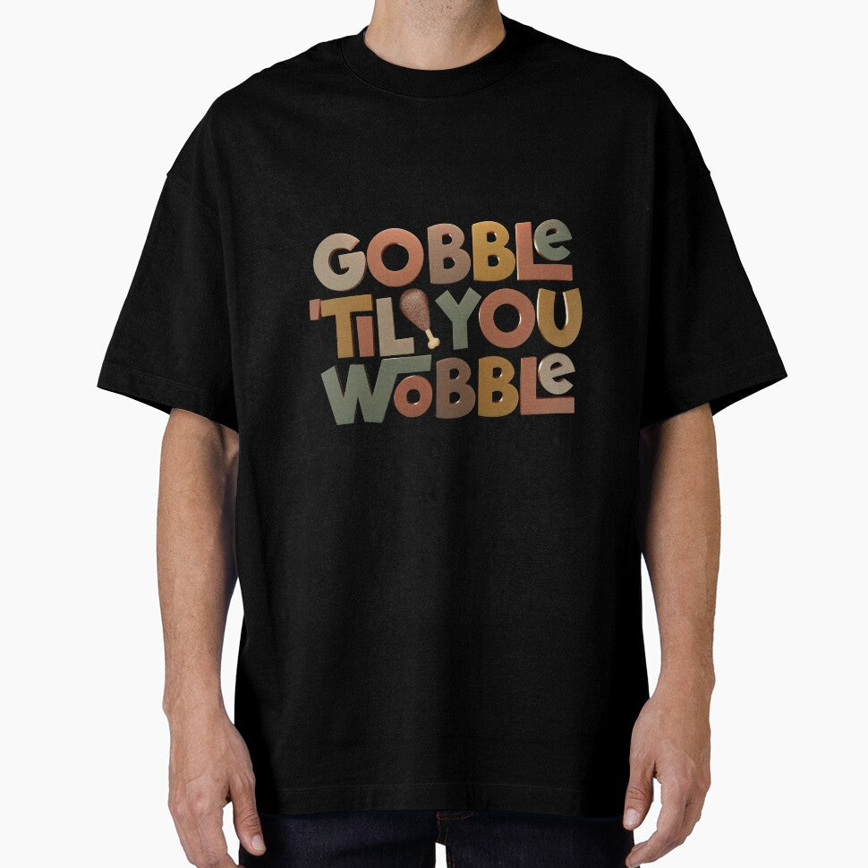 Gobble 'Til You Wobble 3D Type Design by danielliamgill