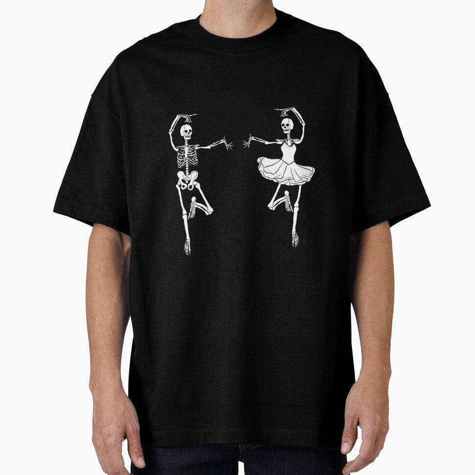 Dancing skeleton couple by Mermaidssparkle