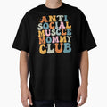 Anti Social Muscle Mommy Club Groovy Pump Cover Funny by Atlas Bog