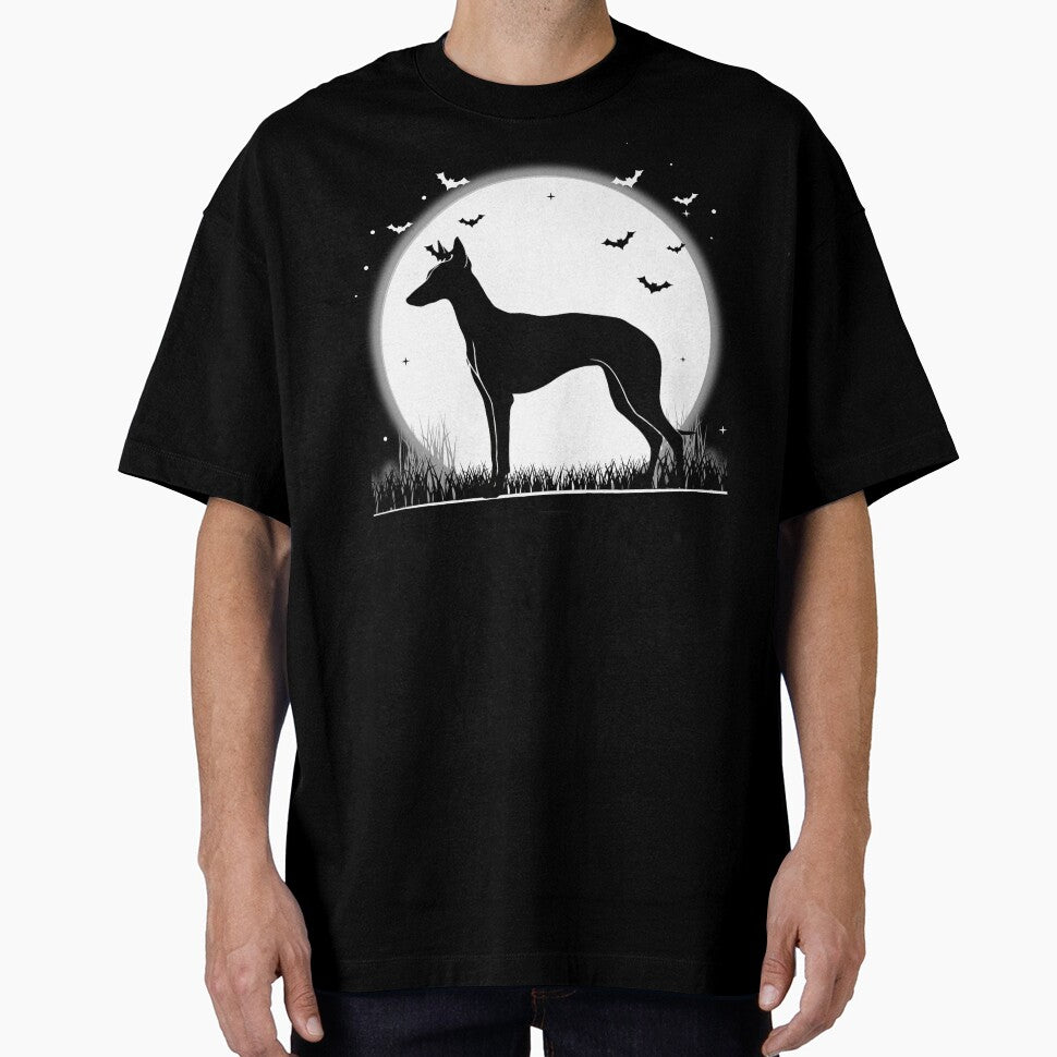 Ibizan Hound Dog – Halloween Moon Silhouette by The Real Life Symphony