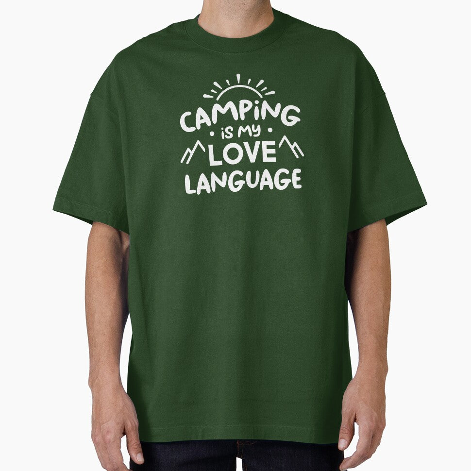 Camping Is My Love Language (Green BG) by FilipeFerreira