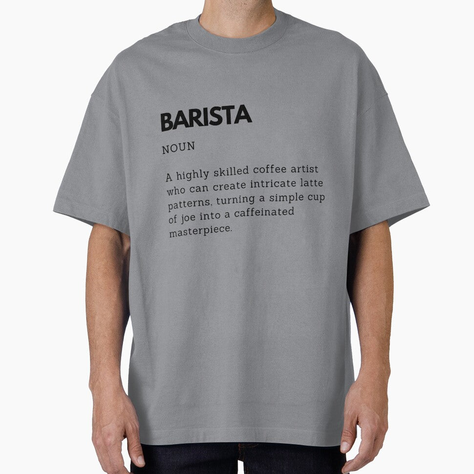 Funny Barista Definition – Coffee Lover Humor by PakoArtStudio