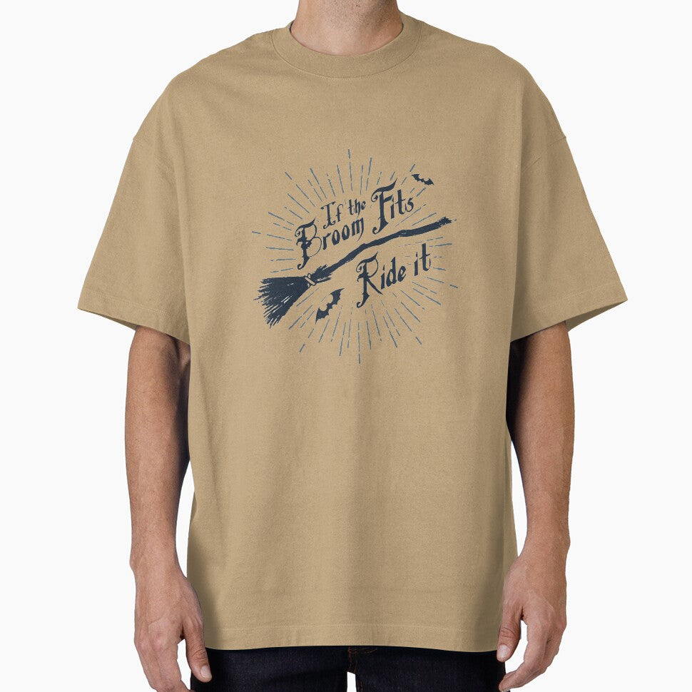If The Broom Fits Ride It Funny Halloween Party Gift For Men And Women by Dadjokes Co