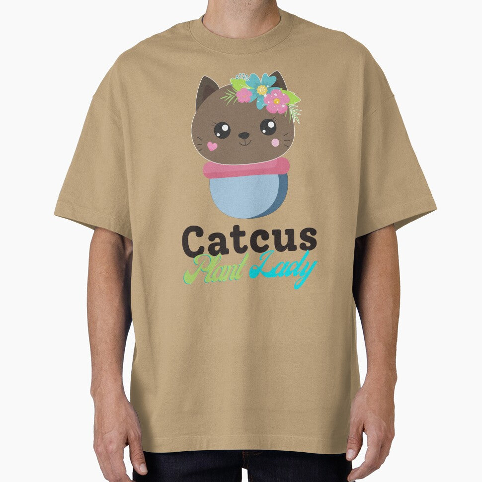 Catcus plant lady| Cute by droolingdreams