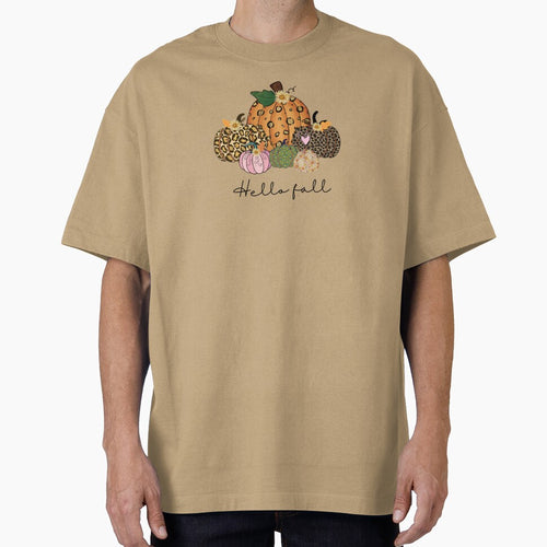 "Hello Fall: Stylish Pumpkin Print" by MalibuMaiden28