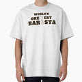 World's Okayest Barista - Funny Coffee Shop Barista Gift by mayamay0