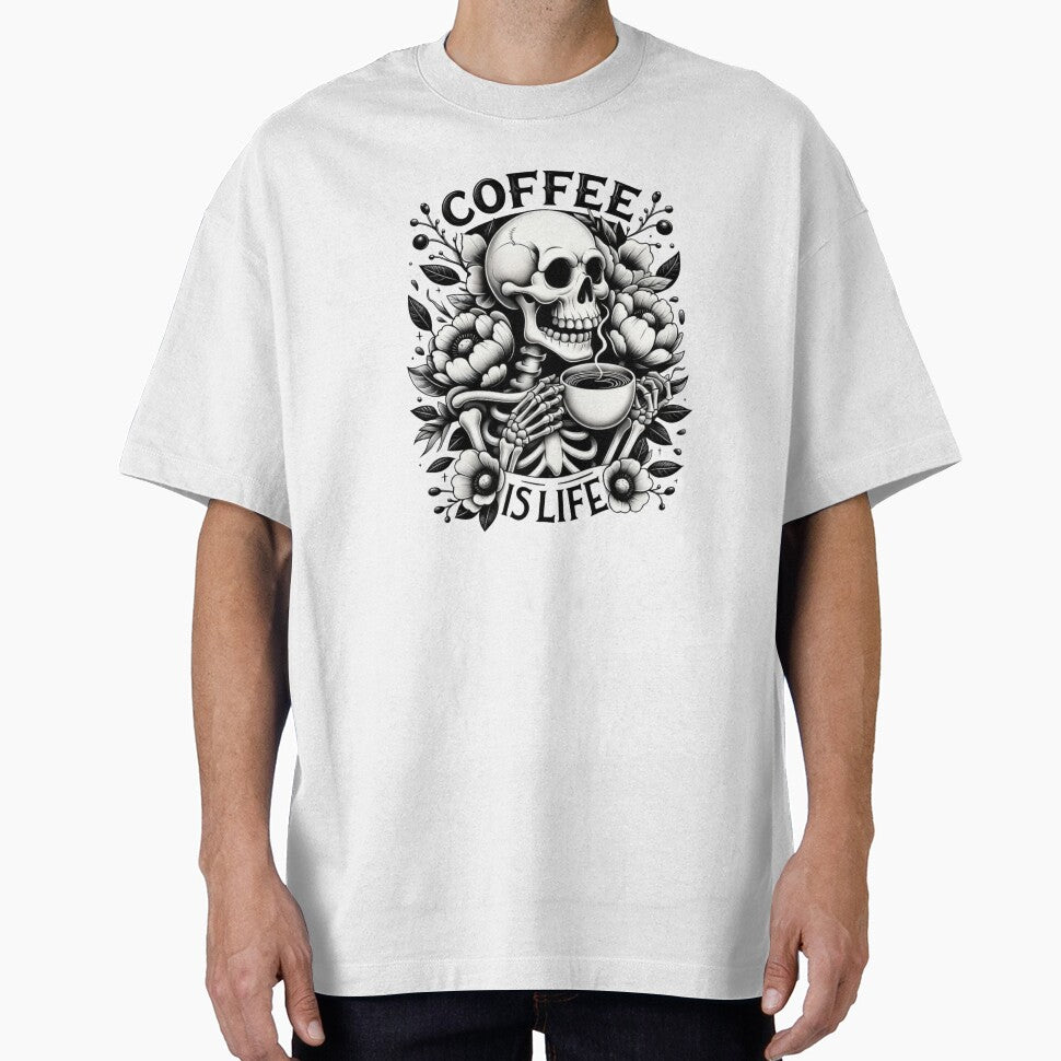 Coffee Is Life Apparel and Home Decor by Compass and a Camera