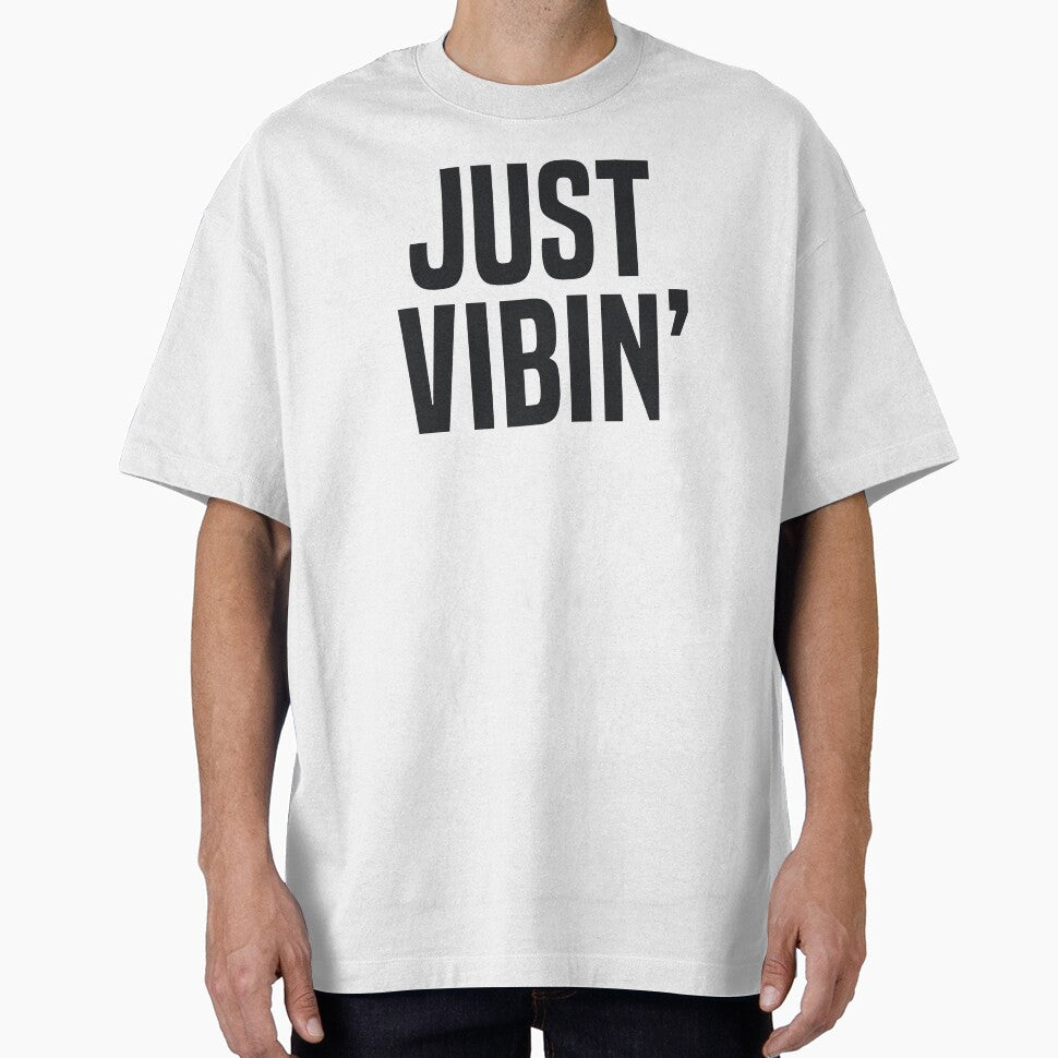 Just Vibin’ Typography by Memes N Lore