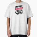 Coffee Mechanic Sleep Repeat - Funny Mechanic Lover by Watsonarts