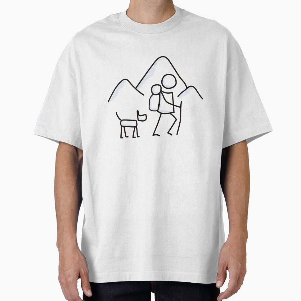 Gift For Hikers With Dogs by RoguePixel