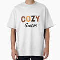 Cozy Fall Shirt | Cute Autumn Aesthetic Tee | Pumpkin & Plaid Cozy Graphic Shirt | Fall Vibes Sweatshirt | Cozy Season Apparel by Jcastro0115