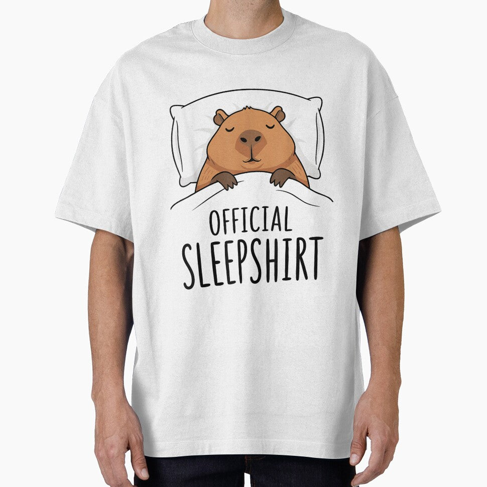 Capybara Official Sleep Art for Men Women Kids , Capybara Gift Lover by DZIRI NAJAT